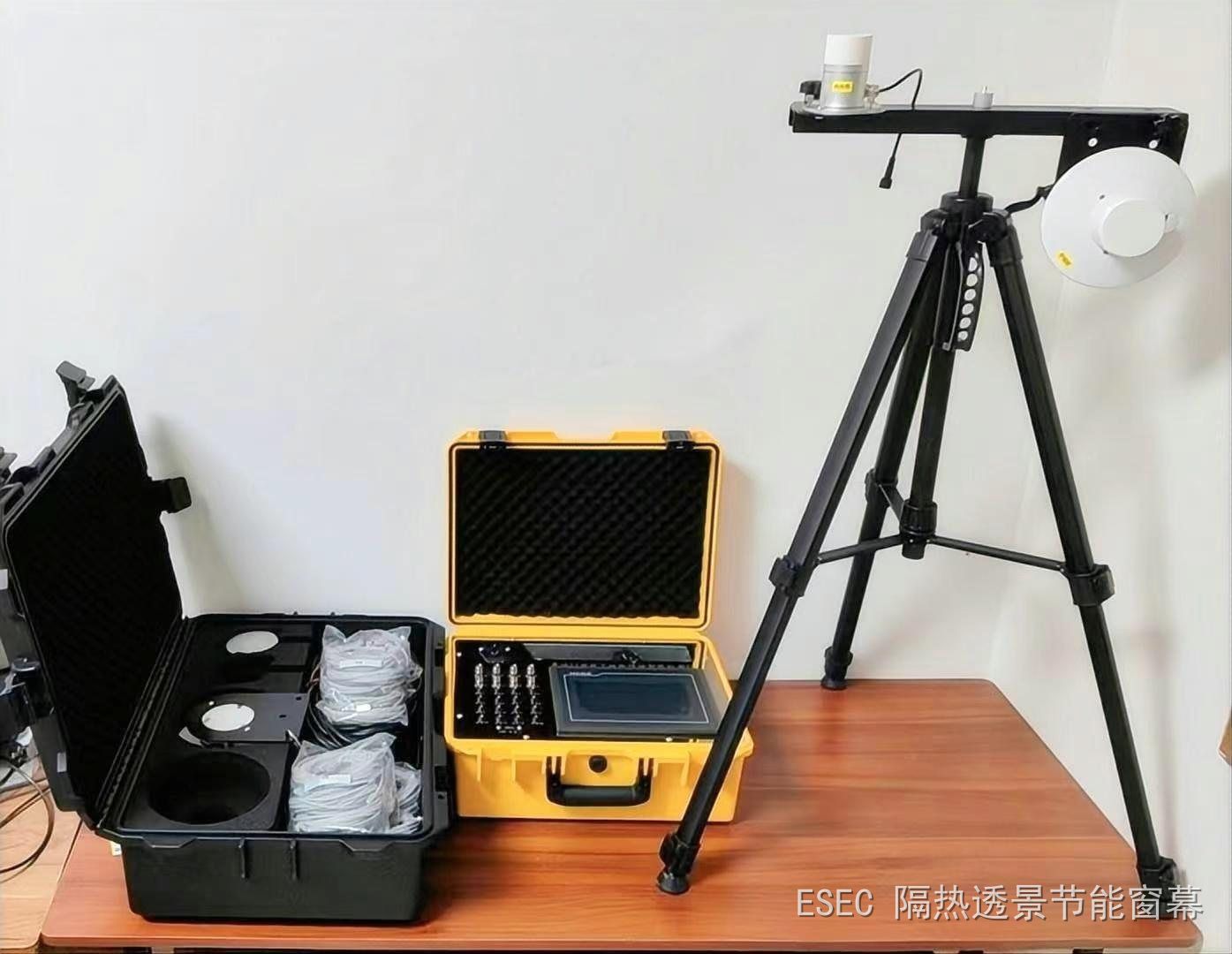 On-site thermal performance test equipment for curtain-wall glazing