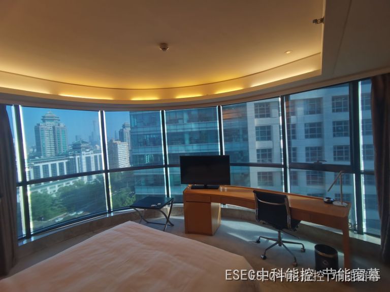 酒店空间加装窗幕后的舒适环境